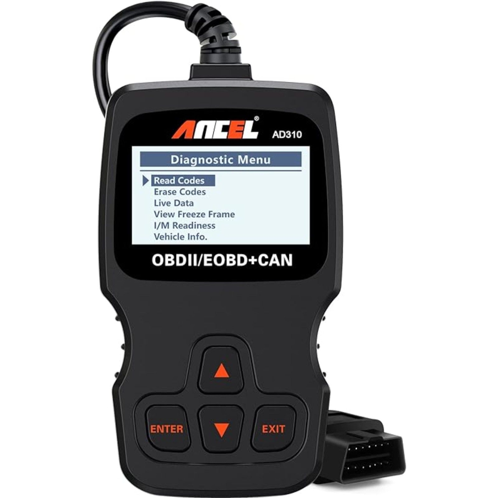 Classic Enhanced Universal OBD II Scanner Car Engine Fault Code Reader-image