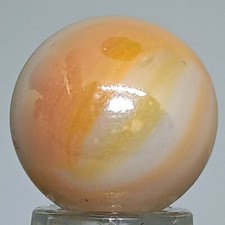 Iridescent Swirl Marble .63 Inch Mint Condition Combined Shipping