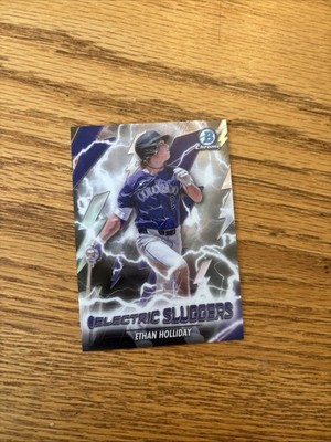 2026 Bowman Baseball Ethan Holliday Electric Sluggers REFRACTOR #ES-13   