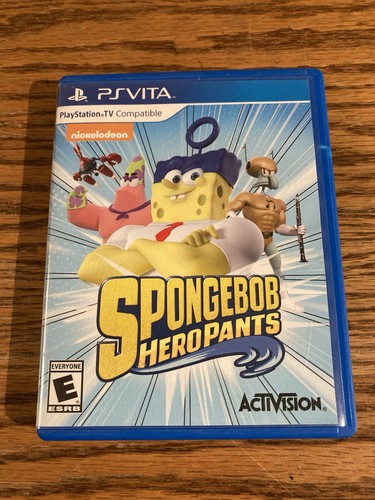 SpongeBob HeroPants Nickelodeon Activision Sony PlayStation PS Vita 2015 / Einsatz