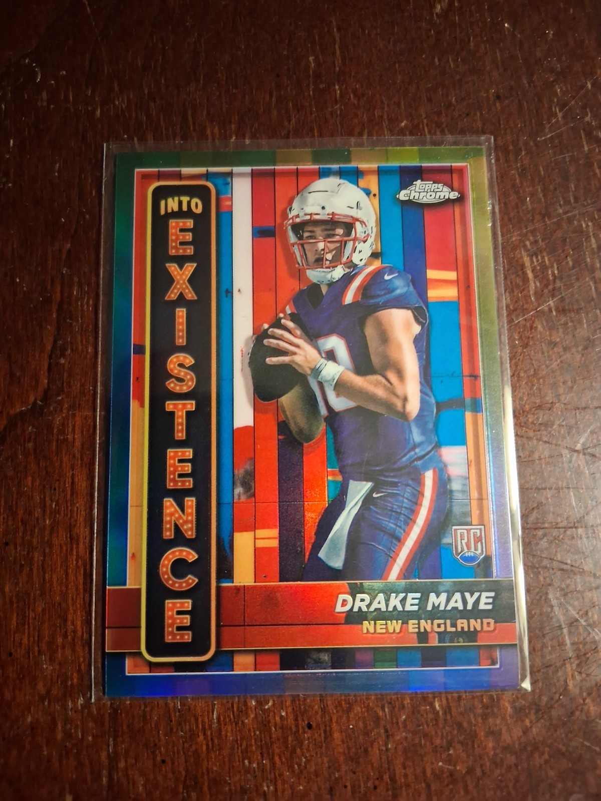 2024 Topps Chrome Drake Maye Into Existence Rookie RC #IE-2 Patriots CASE HIT!!