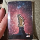 Niue 2025 4th of July Statue of Liberty 1/1000 oz .9999 Gold Coin Card