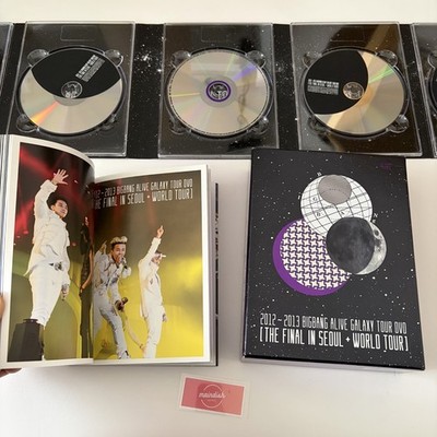 2012 ~ 2013 BIGBANG ALIVE GALAXY TOUR DVD THE FINAL IN SEOUL& WORLD TOUR LIMITED