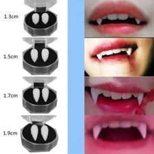 Vampire Teeth Fangs Dentures Props Halloween Costume False Party Decoration US