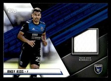 Andy Rios 2021 Topps MLS Jumbo Relics #JR-AR San Jose Earthquakes ESE