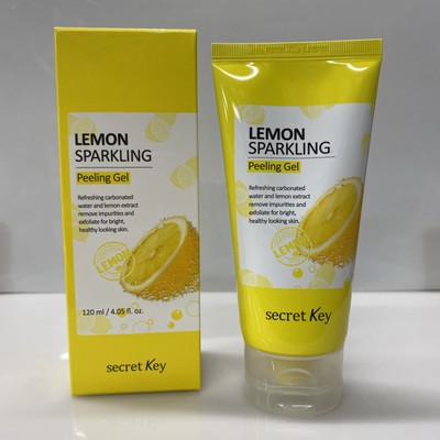 Secret Key - Lemon Sparkling Peeling Gel, 4.05 fl oz (120 ml), Korea