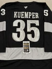 JSA COA DARCY KUEMPER Signed Autographed Los Angeles LA Kings Hockey Jersey