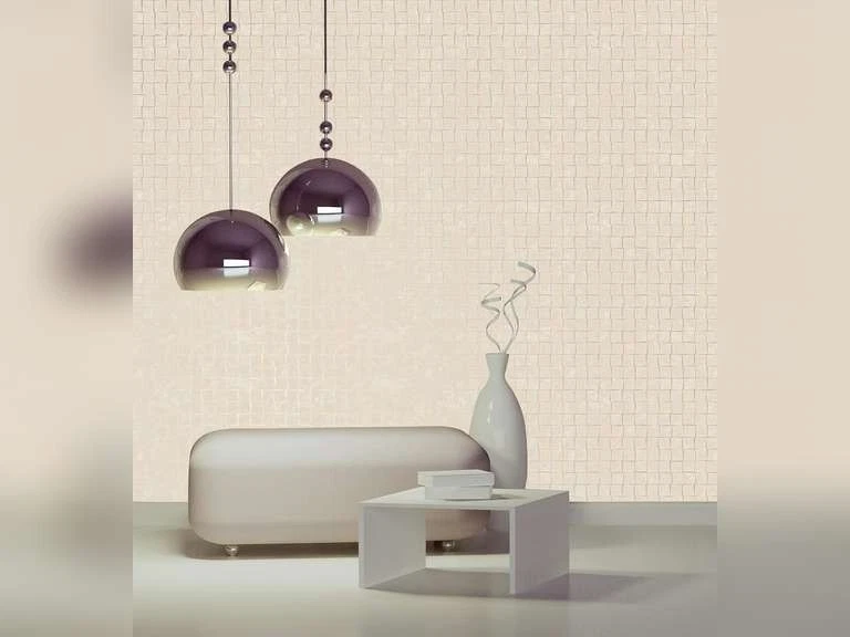 Decox|#Decorline 2683-23002 Papel Pintado Geométrico Cubista Taupe, 127 Foto 2 de 2