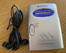 SONY SRF-59 WALKMAN AM/FM Stereo Radio Portable Receiver Tested Fully Working