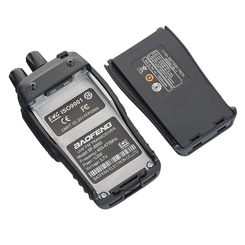 2/4X Baofeng Walkie Talkie BF-888S Sprechfunkgeräte Handfunkgerät Set 16Kanäle - Bild 2 von 4