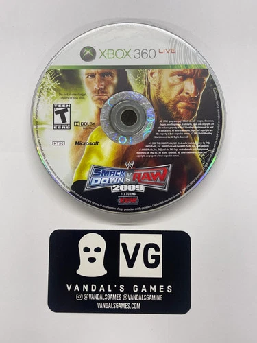Xbox 360 - WWE Smackdown vs. Raw 2009 Microsoft Xbox 360 Disc Only #111