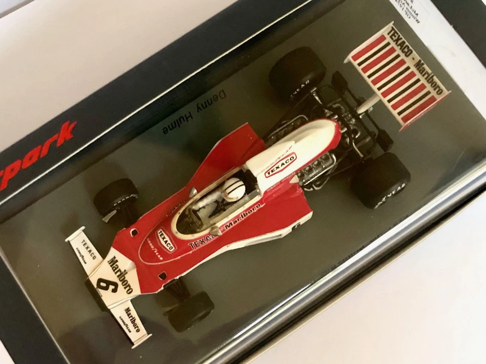 F1 1:43 Spark S7147 McLaren M23 N°6 Denny Hulme Winner Argentinian GP 1974, New - Immagine 4 di 4