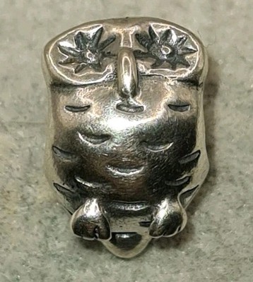 Pandora Sterling Silber Retired Eule Charm S925 ALE Silber