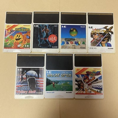 Pc Engine Software Set Limited Edition Popular Items Beautiful design
