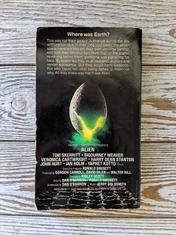 ALIEN by Alan Dean Foster - 1979 Vintage Paperback - Image 2 of 4
