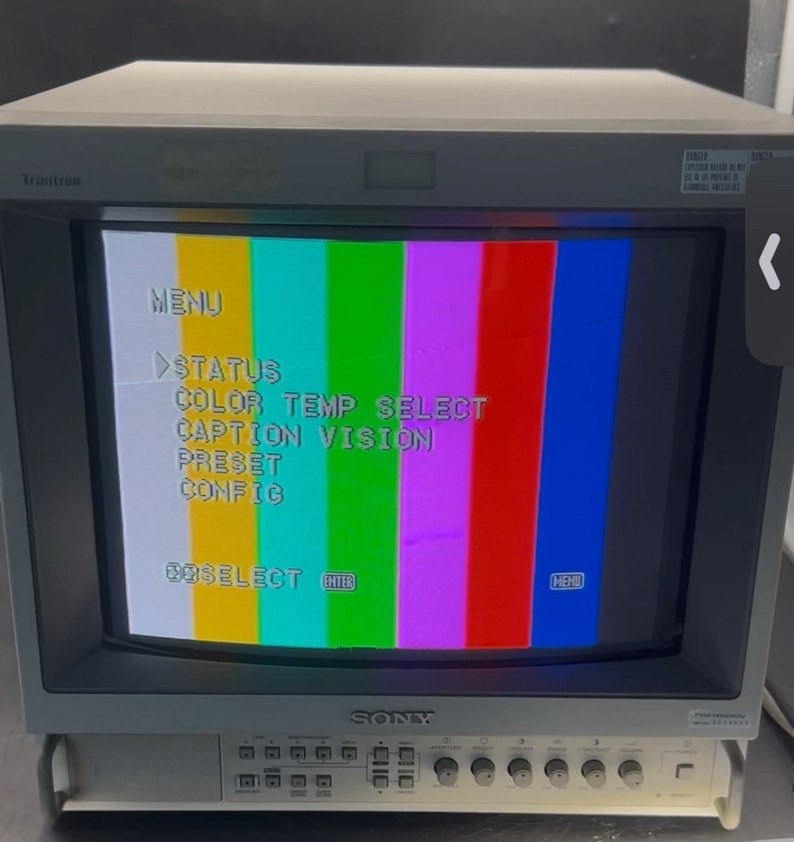 Preços baixos em Tela Sony CRT 14 em Monitores de Produção de