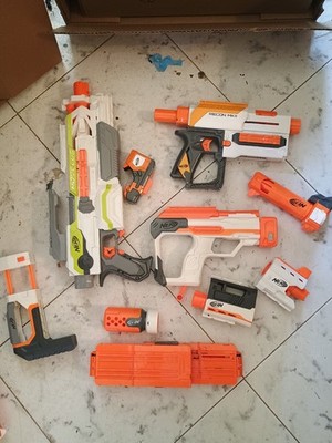 Nerf Toy Blasters Modulus Series Lot Includes Various Acessories No Darts In Lot