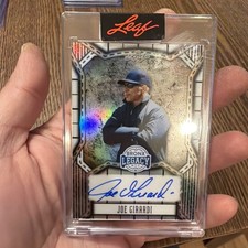 2025 Leaf a Bronx Legacy Autographs Joe Girardi /65 BA-JG1