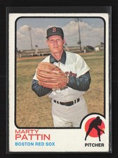 1973 Topps #415 Marty Pattin Boston Red Sox EX