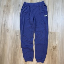 The North Face Sweatpants Girls Sz 14 XL Purple Fleece Jogger Pants Logo Active