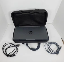 HP Officejet 200 Mobile Printer with Case, Battery, Cables Preowned, works Great