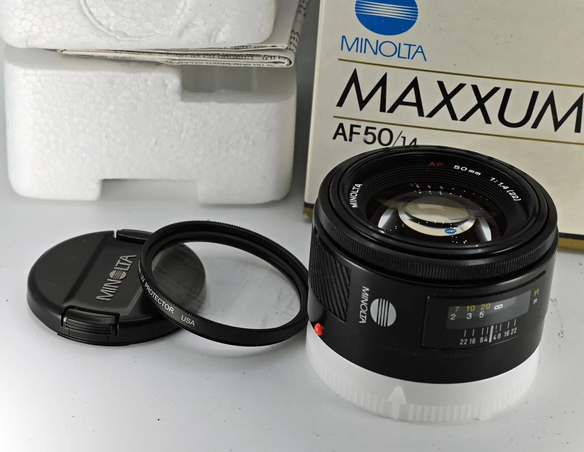 Minolta f/1.4 Lenses 50mm Focal for sale - eBay