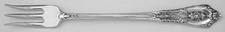 Wallace Silver Rose Point  Seafood Cocktail Fork 761643