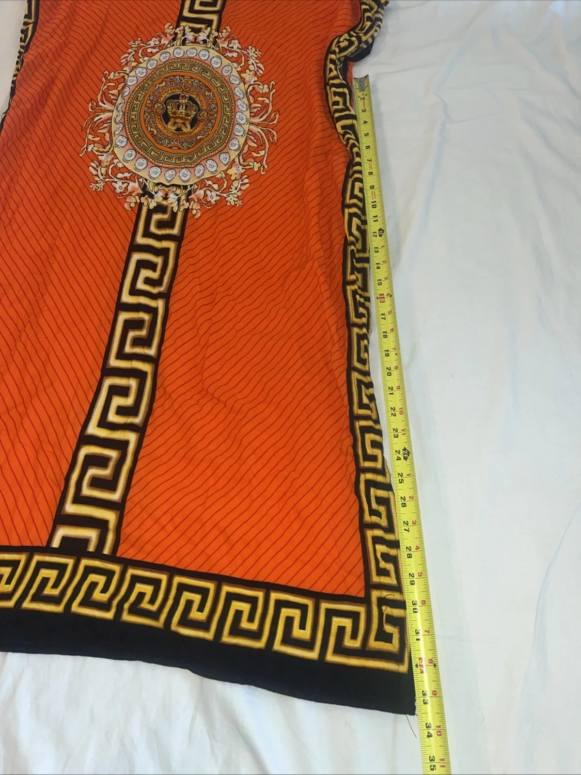 Abito tunica Batik Sumi Kaftan Versace ispirato stampa abbigliamento resort