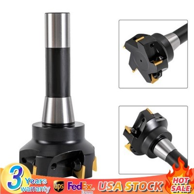 Indexable End Mill 3-inch Cutting Depth R8 Shank Milling Cutter Blade TPCN32PDTR