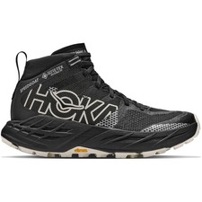 HOKA Speedgoat 7 Hike GTX Hiking Boots - Women's Black/Alabaster