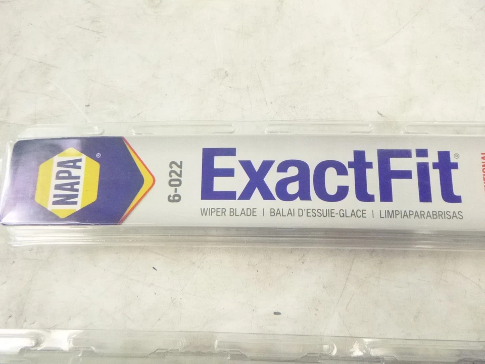 Paquete de 2 escobillas limpiaparabrisas convencionales Napa ExactFit 22" 6-022 para Acura NSX 1991-2005 Foto 2 de 4