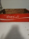 OLD VINTAGE 1971 COCA COLA Wooden Soda Pop Crate Carrier COKE Wood Box Case