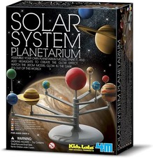 4M Solar System Planetarium Kit Assemble Paint Learn Glow in Dark Model