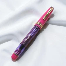 Sailor Professional Gear Slim Manyo Rabbit Ear Iris F Nib Fountain Pen Ink Set