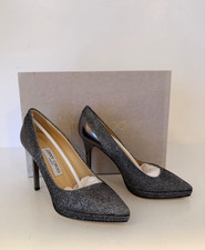 New Jimmy Choo Rudy Glitter Pumps Size 35