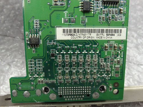 Dell Nvidia Quadro4 280NVS P118 AGP DMS-59 64MB Video Card 0J0880 - Picture 6 of 8