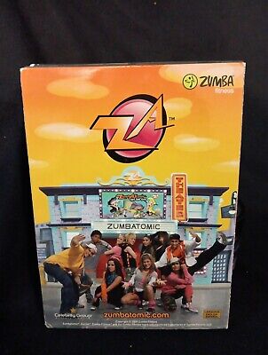 Zumba Zumbatomic Get the Flow Box Set 4 DVD Hip-Hop Exercise Zumba Zumbatomic Get the Flow Box Set 4 DVD Hip-Hop Exercise
