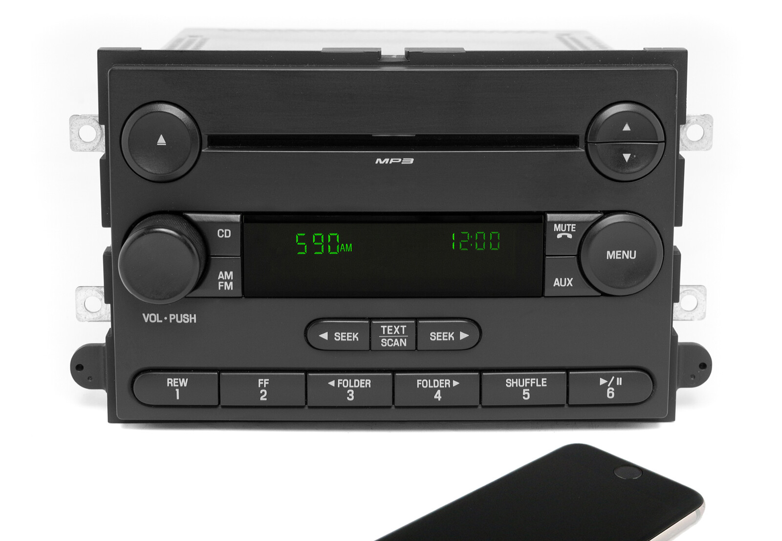 2007 Ford Fusion OEM Original AM FM CD Player w Bluetooth Upgrade 7E5T-18C869-BE