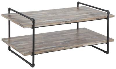 Couchtisch FACTORY 110 x 64 cm - Driftwood Nachbildung