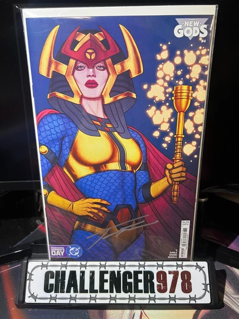The New Gods #4 Jenny Frison SIGNED w/ COA - BIG BARDA