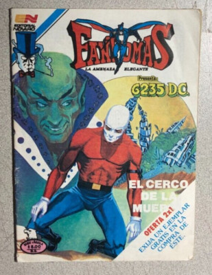 FANTOMAS (1982) Mexican digest sized color comic book in Spanish VG+