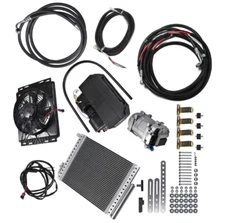 DC 12V Cool&Heat Underdash Electric Air Conditioner Auto Universal Car A/C Kit