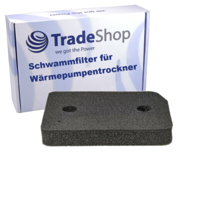 Schwammfilter Sockelfilter für Miele TDB220WP TDB630WP TDC130WP TDD220WP