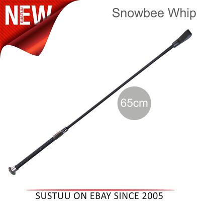 Snowbee Pferd & Pony Reitpeitsche - 65 cm Mikrofaser Anti-Rutsch Silikon Griff