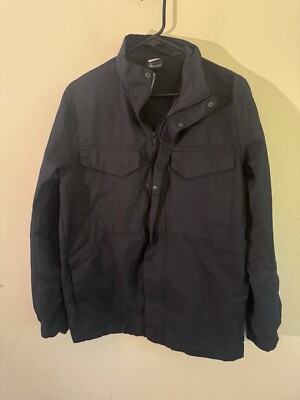 Nike Sportswear M65 Unlined Woven Field Jacket Black CZ9922-010 Mens Size Small