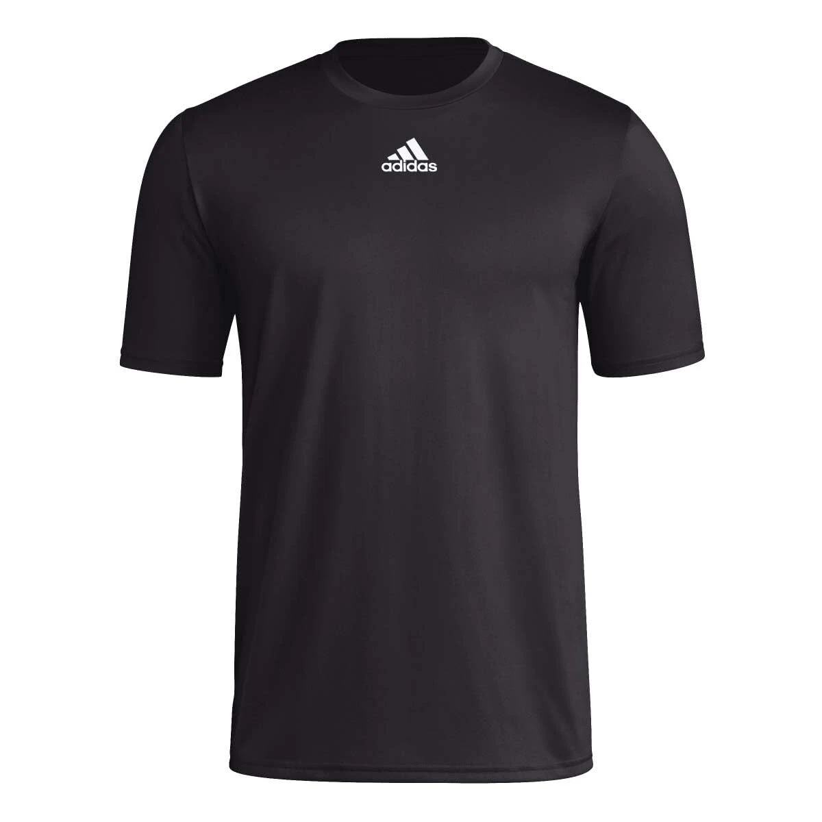adidas Mens SS Pregame Bos Tee Black 2XL