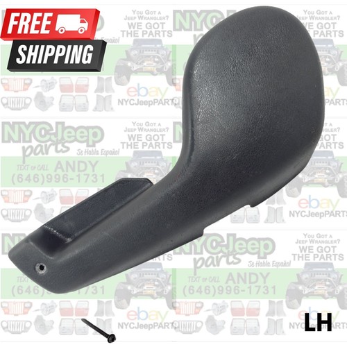 Driver Jeep Wrangler YJ 91-95 Gray Front Seat Recliner HINGE COVER TRIM