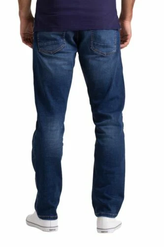 Herren Slim Fit Jeanshose Stretch Designer Hose Super Flex Denim Pants - Bild 36 von 36