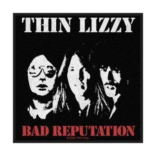 THIN LIZZY bad reputation 2022 WOVEN SEW ON PATCH official merchandise