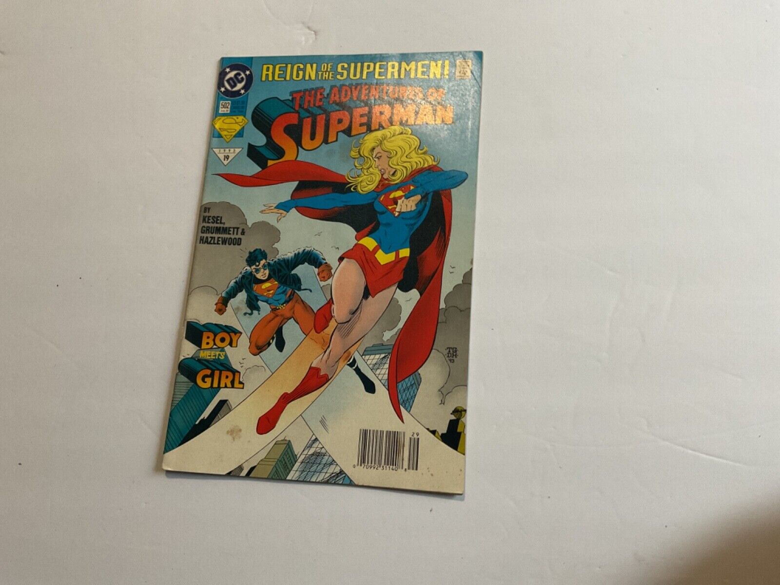 The Adventures of Superman #502 | Reign Of The Supermen!